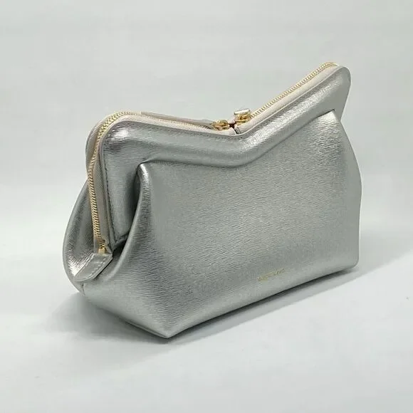 Mansur Gavriel Mini M Frame Leather Crossbody Bag - Picture 3 of 10